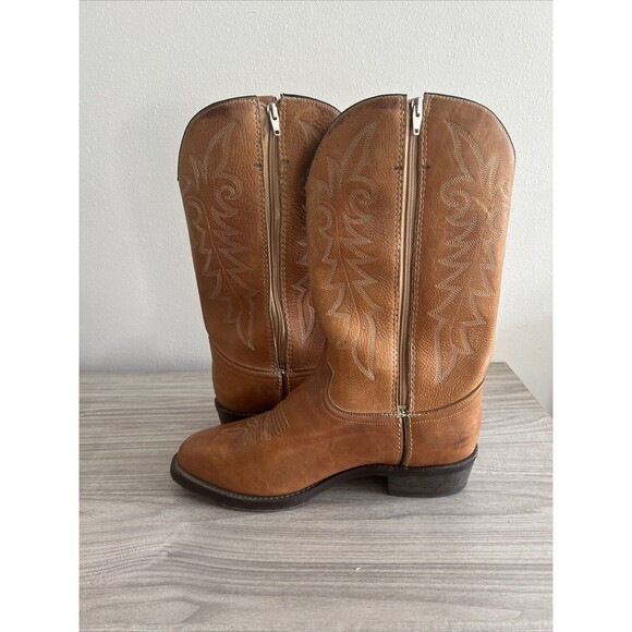 Durango Men’s Leather Cowboy Boots SW4302 Western Style Size 9 EE - Picture 7 of 10